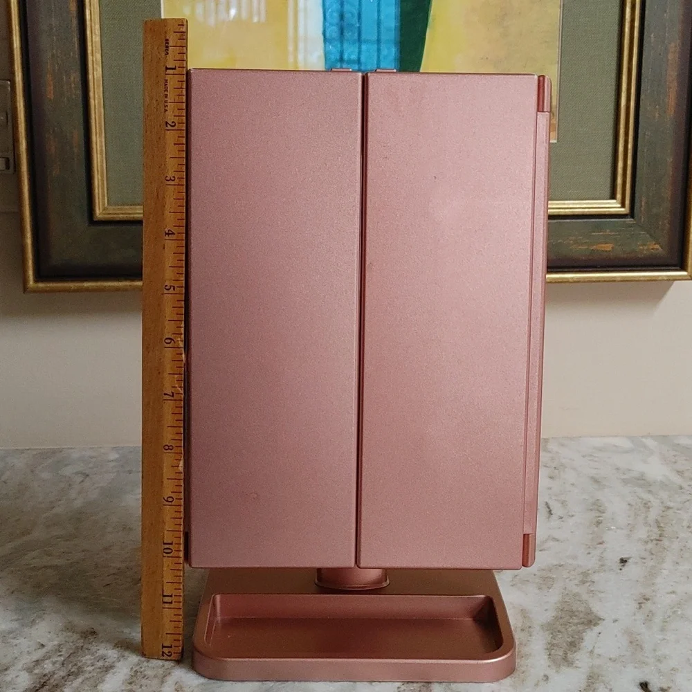 ArQray Tri-Fold Lighted Vanity Mirror